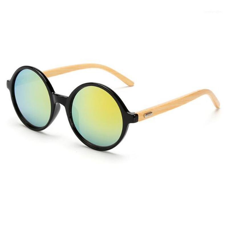 

Sunglasses BerWer Wood Bamboo Women Fashion Mirror Brand Designer Glasses1