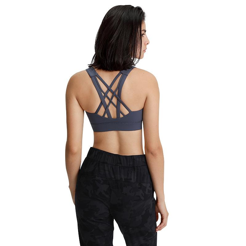 

NWT 2020 Butter Soft Skin HIGH SUPPORT Stretchy Fitness Running Sports Bras Training Fitness Sport Bras Yoga, Lilac grey