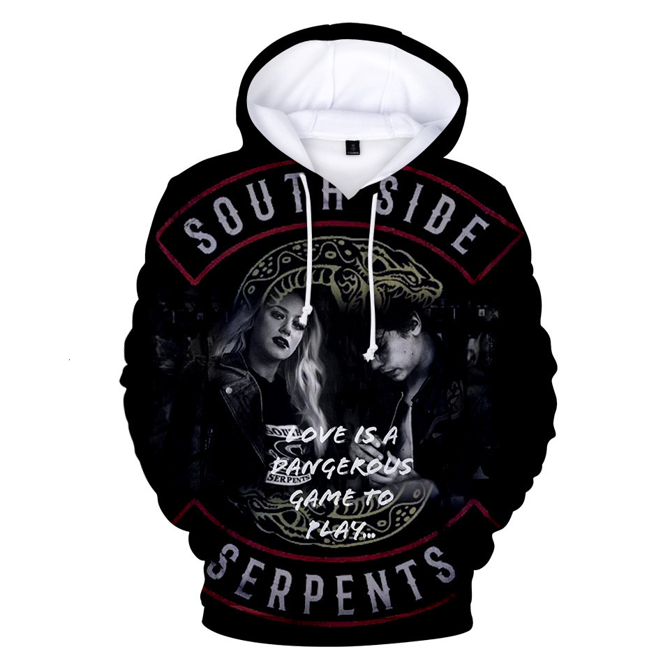 

2021 New Designs Stock No Moq 3d Printed Tv Series Wholesale Riverdale Hoodies Sweatshirt Supplier From China Gqi0, W4