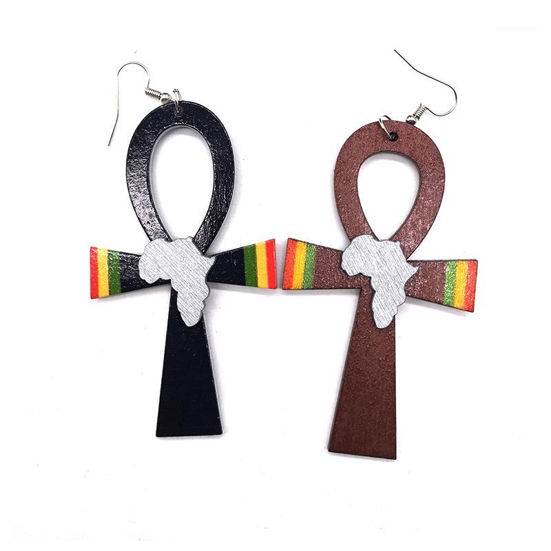

2020 ankh africa wooden earrings1