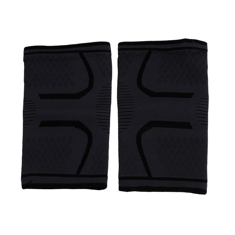 

Breathable Warmth Kneepad Winter Sports Safety Knee Pads Training Elastic Knee Support Protect 1 Pair Gym Fitness Protect, Black