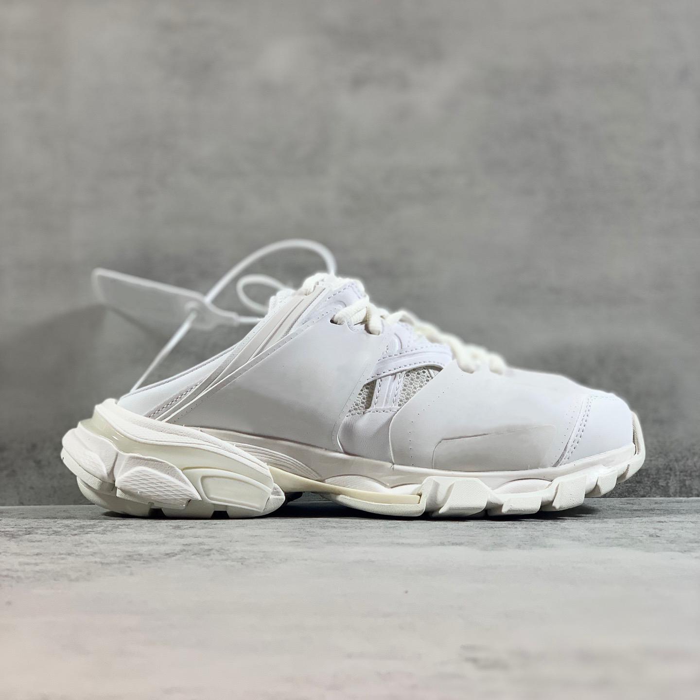 

Mens Track Mule Casual Shoes Womens Nylon Mesh Trainer Slipper Fashion Luxurys Designers Embossed Size Sports Mules Slippers 35-46 With Box, Black