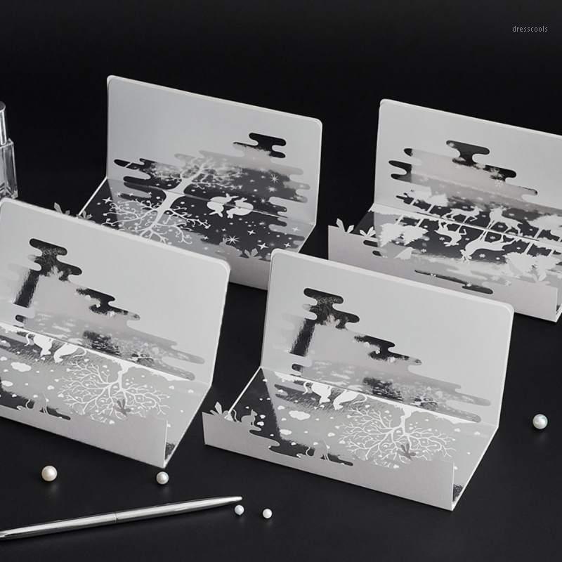 

Hot Creative Card Chinese New Year Thanksgiving Day Card With Envelope Dream Mirror Greeting Christmas Birthday Gift1