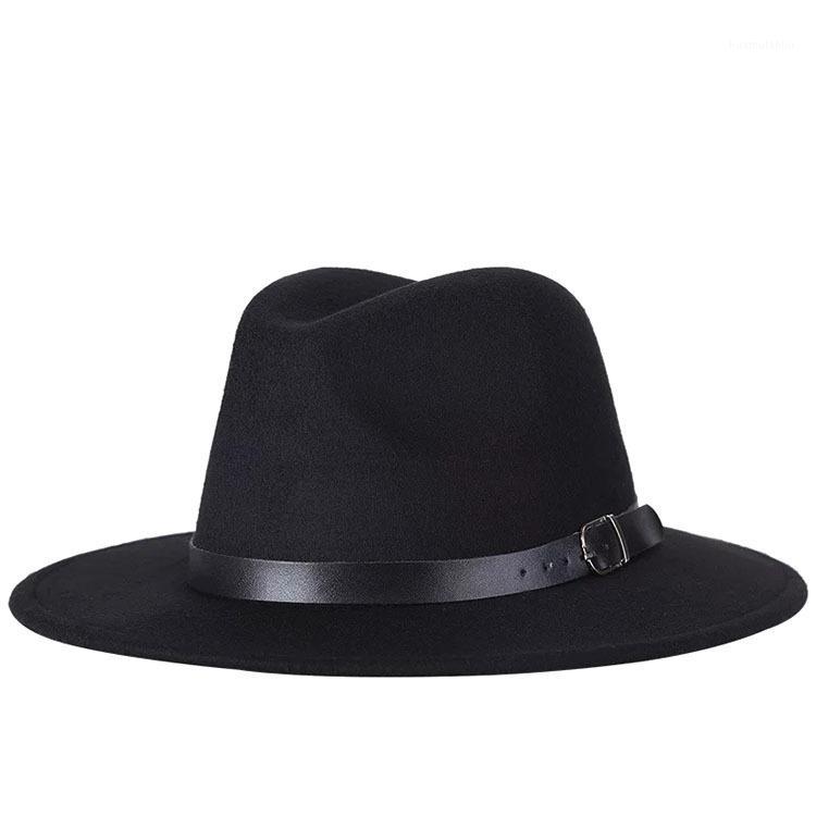 

New Retro British Style Woolen Hat ,trend Casual Fedora Hat Flat Men / Women ,elegant Winter Hats for Women and Gentleman1