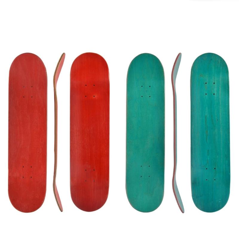 

8.0 inch skateboard surface maple double rocker bare board skateboard professional deep concave light board