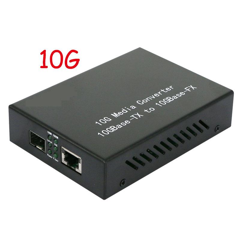 

10G optical fiber transceiver 10G photoelectric converter LC interface Ethernet SFP multi-single-mode dual-fiber RJ45