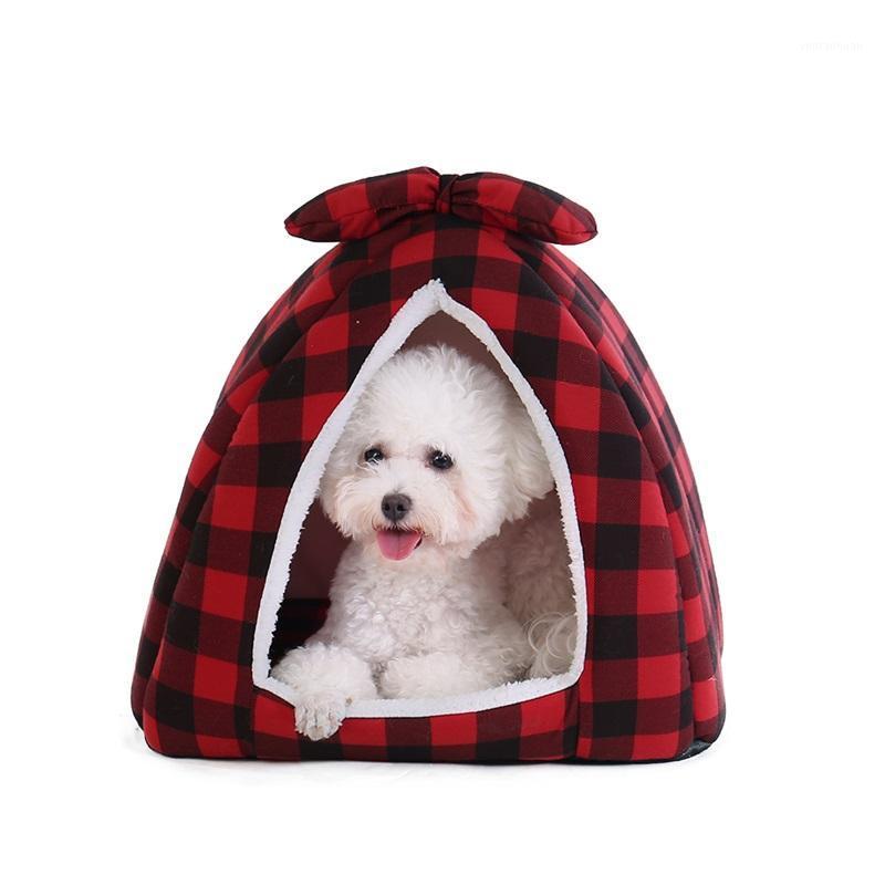 

Pet Cats House Warm Soft Pet Bed Non-slip Bottom Cute Shape Cartoon Cat Bed For Cats And Small Dog Mascotas Cama Gato1