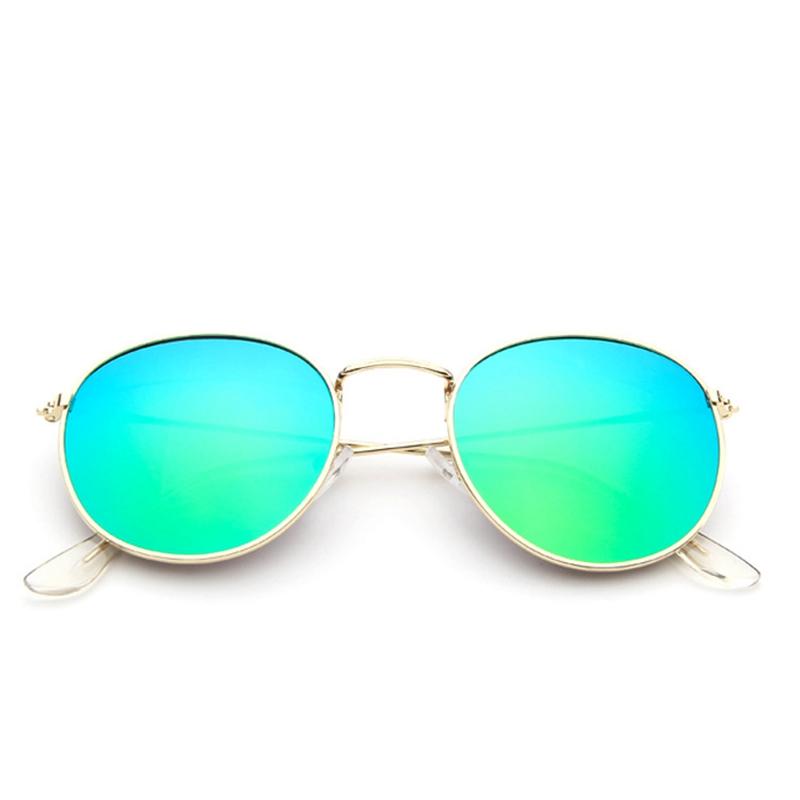 

New Fashion Dark Green Sunglasses Golden Frame For Women Sun Glasses
