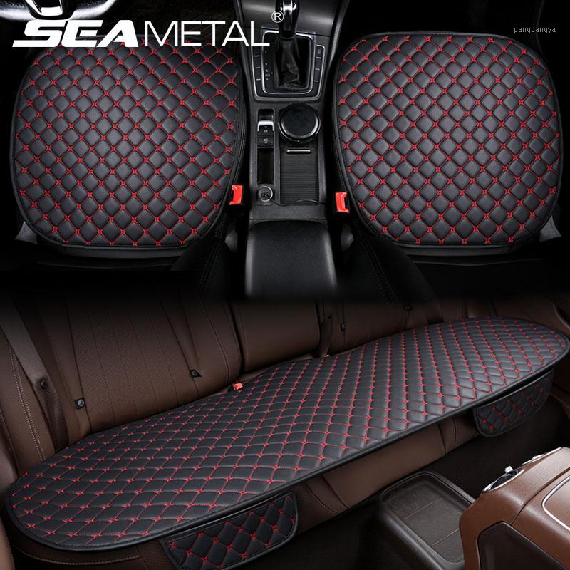 

Leather Car seat Protector PU Universal Automobiles Seat Cover Set Car Interior Seats Cushion Mats Chair Carpet Pads Accessories1