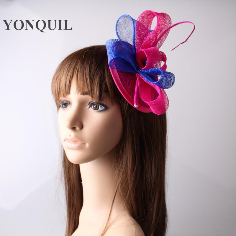 

Stingy Brim Hats 17 Colors Select Pink Royal Fedora Hat With Fancy Quill Decor Women Fascinator Wedding Hair Accessories Material, Green