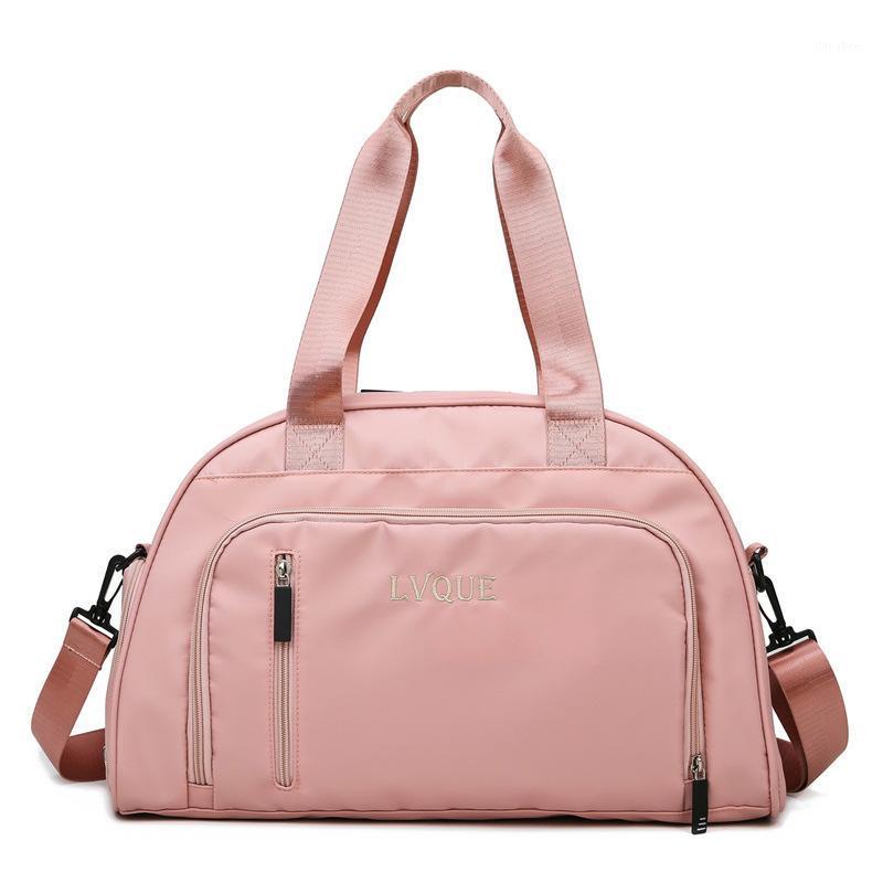 

Dry-wet Separation Shoes Sports Fitness Bag Women's Waterproof Swimming Bag Portable Yoga Training Large Capacity Travel1, Black