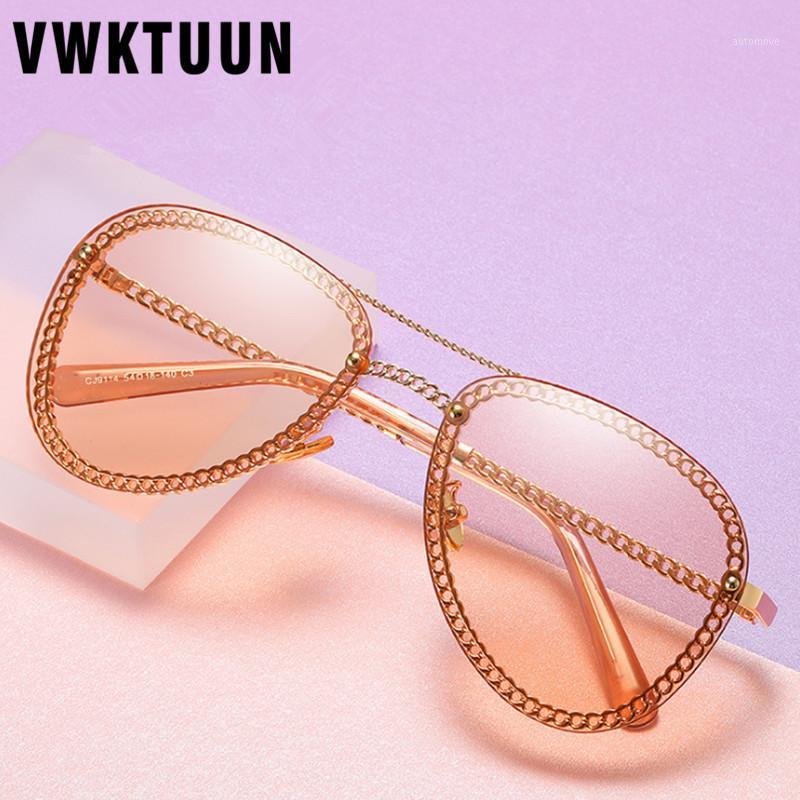 

VWKTUUN Classic Pilot Sunglasses Women 2020 Mens Glasses Oversized Driving Sun glasses Twin Beam Luxury Sunglass UV400 Eyewear1
