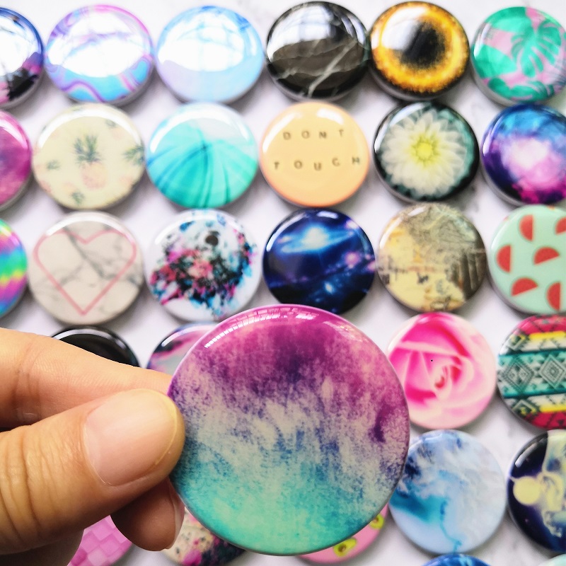 

Universal High Quality bling Grip Cell Phone Holder Stand Bracket with opp bag Expandable Phone Holder, Mixed color