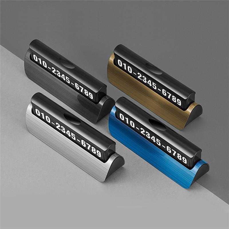 

Car Hanging Accessories Creative Car Luminous Temporary Stop Sign Temporary Parking Moving License Ornament