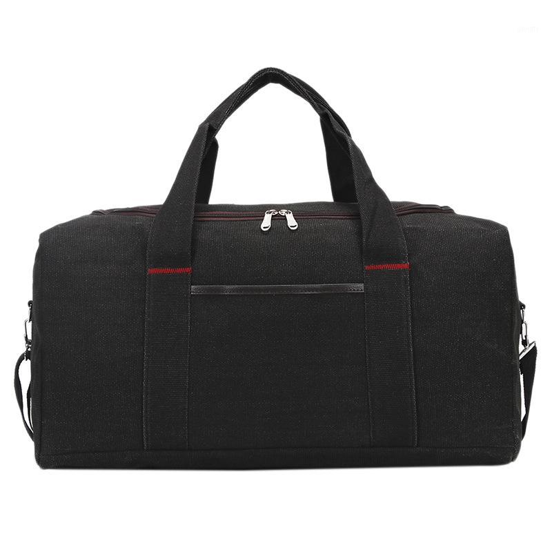 

Men Travel Trolly Bag Large Capacity Women Travel Luggage Bag Sports Fitness Handbag Duffel Bags Black1, Black