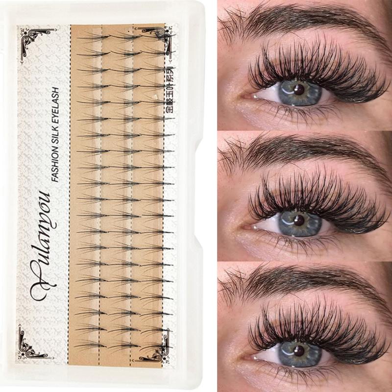 

3D/5D 8 - 15 mm Long Hybrid Fan Lashes Premade Volume Fan Eyelash Extension Effect Handmade Natural Plump Lashes Eye Makeup Tool