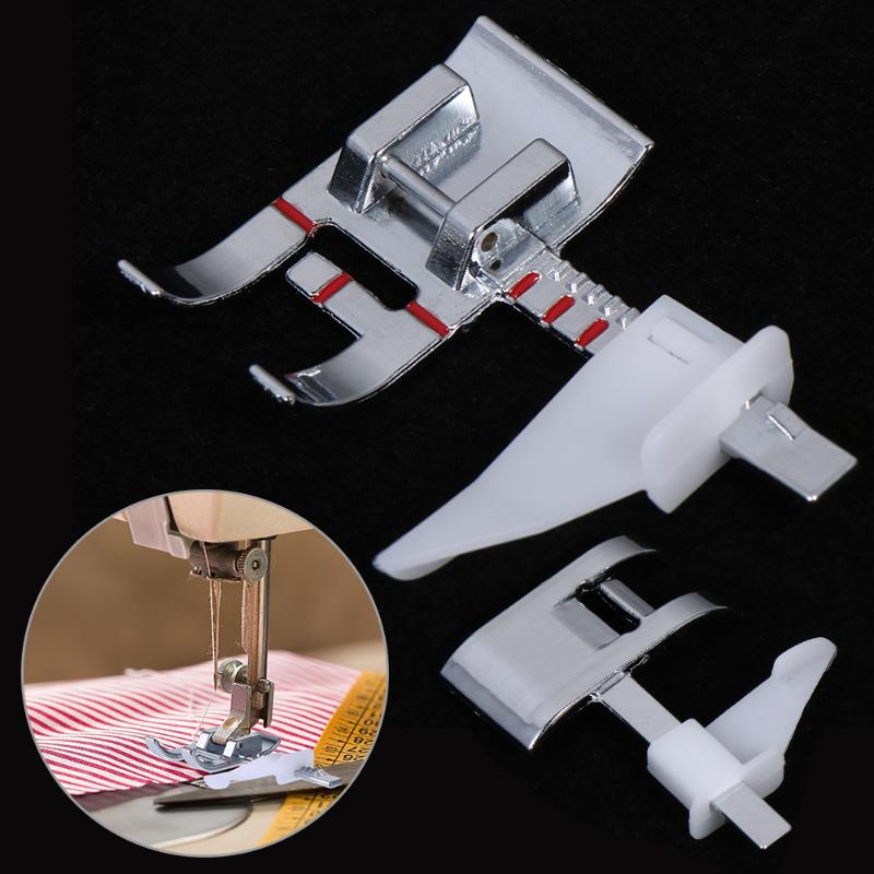 

1pc Adjustable Guide Sewing Machine Presser Feet Foot with Sewing Ruler Low Shank Presser Foot Home Supplies