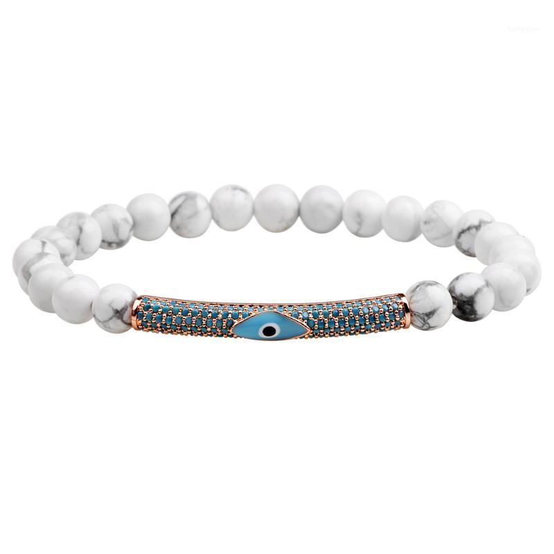 

iMaySon Fashion Stretch Beaded Couple Eyes Bracelet For Women Man Vintage Cuff Wrap Jewelry1