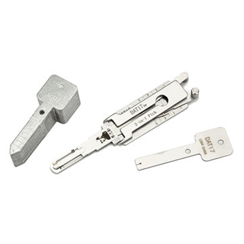 

DAT17 2 in 1 Car Door Lock Pick Decoder Unlock Tool Locksmith Tools