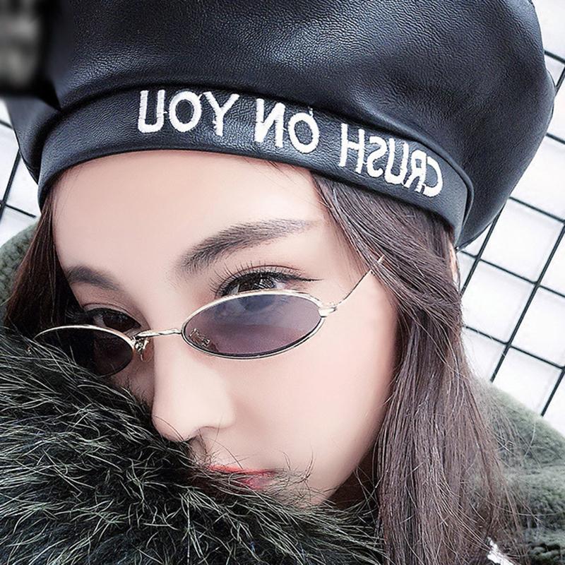 

MLLSE Small Oval Sunglasses for Women and Men Retro Metal Frame Vintage Small Round Sun Glasses Men Women's Sunglasses