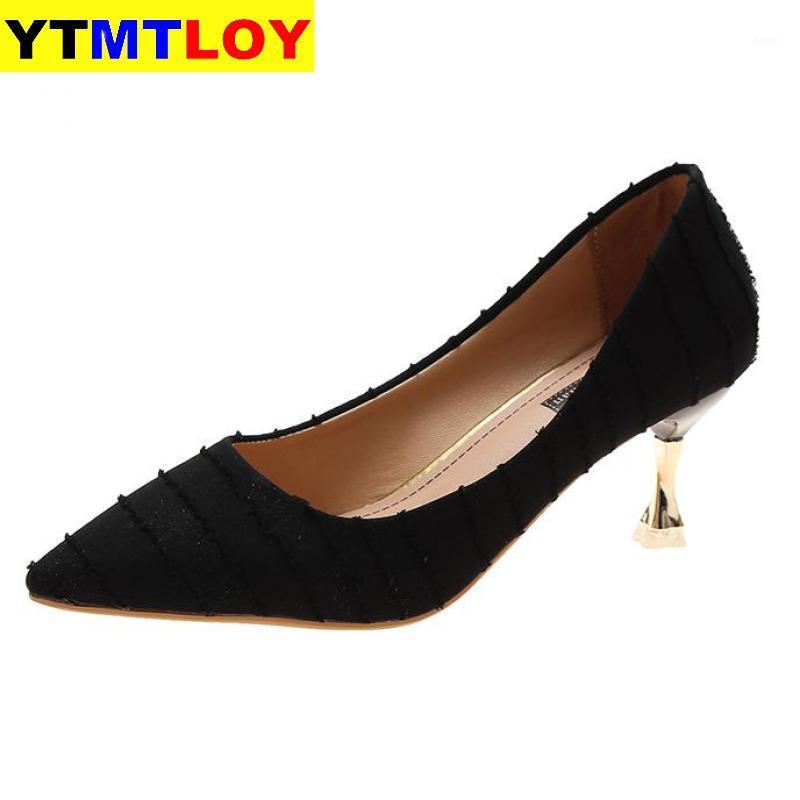 

New Pointed Toe Fetish Woman Extreme Mules Super High Heels Women Sexy Shoes Ladies Pumps stripe Casual Zapatos1, Beige