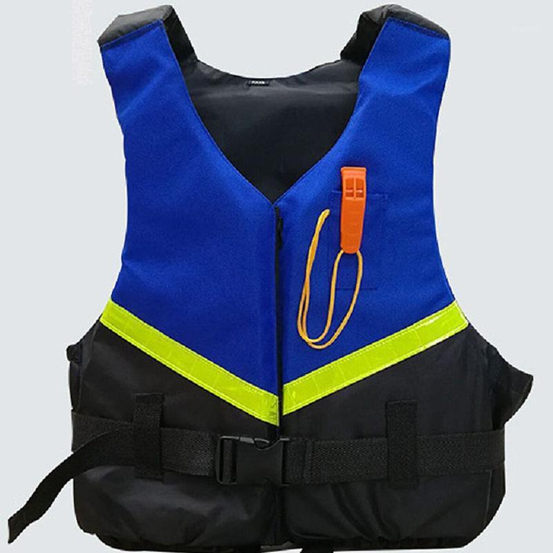 

Adult Life Vest Boating Safety Swimming Life Jacket Survival Kit Buoyancy Aid Polyester Floating Foam with Whistle1