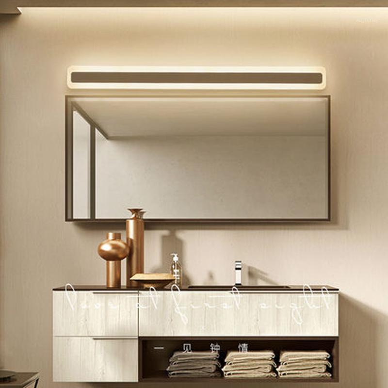 

Modern wall lights led mirror light 8W 10W waterproof wall lamp fixture AC 110-240V Acrylic mounted bathroom lighting1