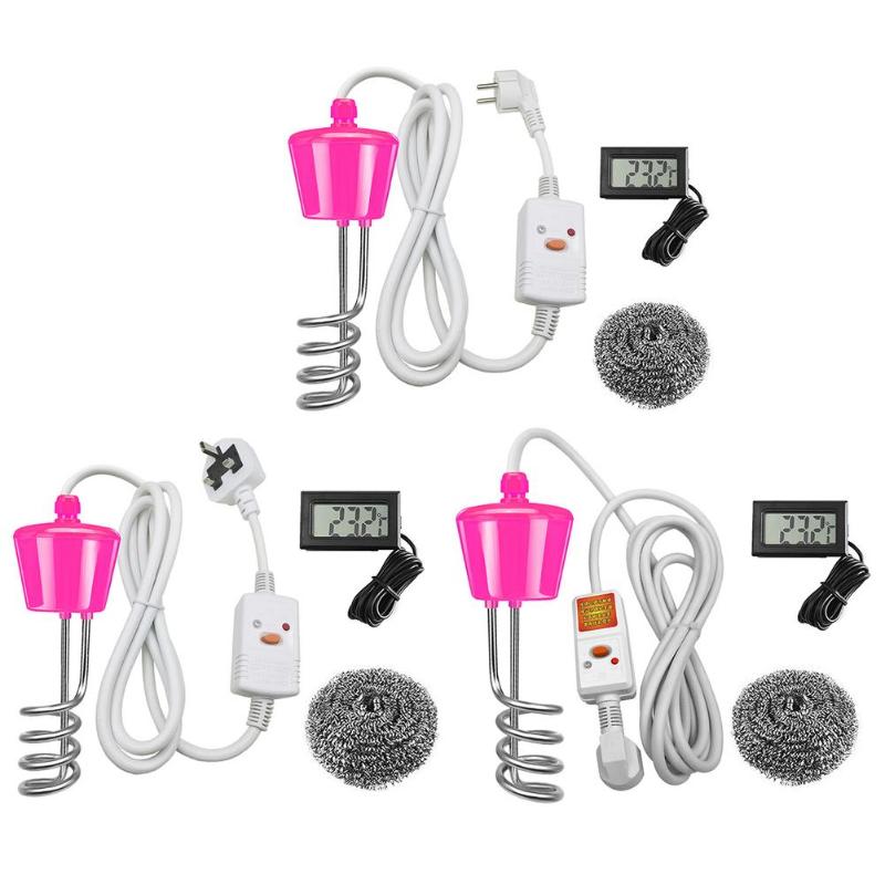 

Pool & Accessories 2m 3000W Water Heater Travel Floating Electric Immersion Boiler For Bucket Bathtub Household Kitchen