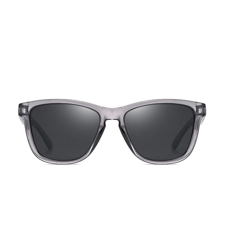 

Sunglasses 2021 Brand Clear Grey Frame Men Women Polarized Mirror Designer Lens Oversized