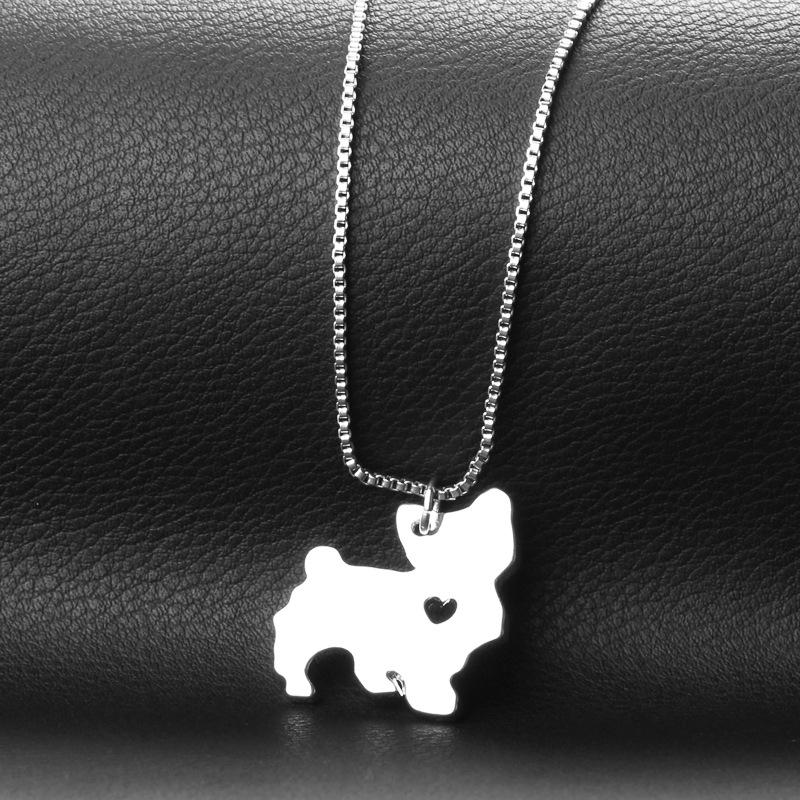

LOVE Chow Chow dog Casting Silver color or Gold color Pendant Fashion Necklace Jewelry
