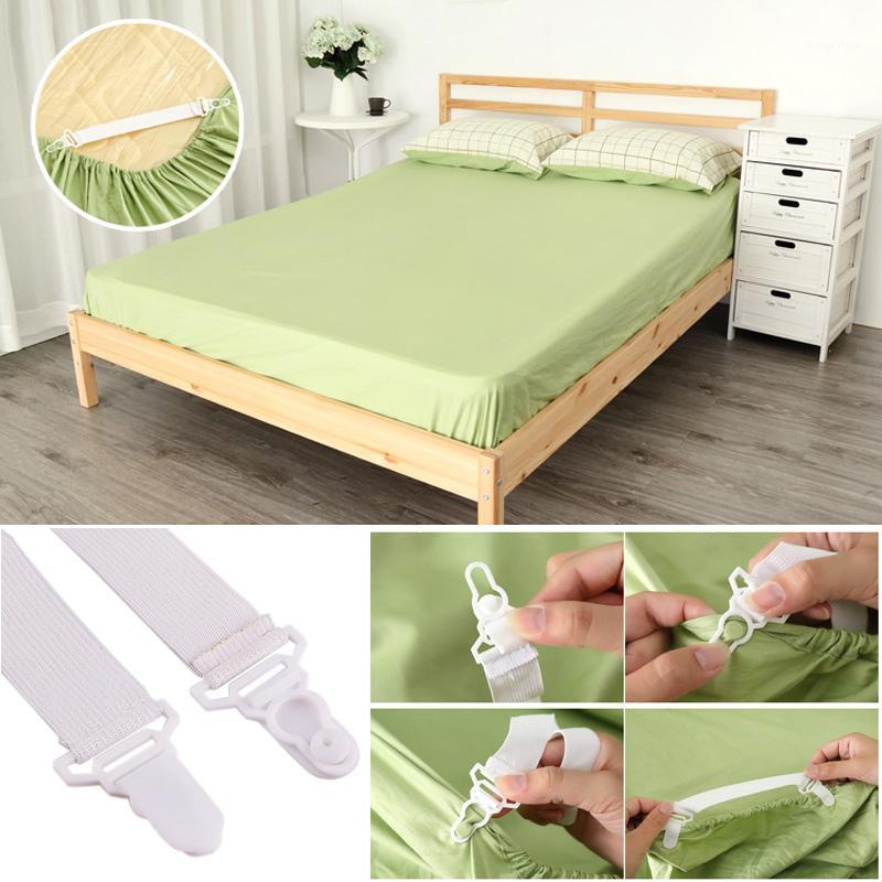 

4 Pcs/Set Creative Multipurpose Convenient Bed Sheet Mattress Cover Blankets Grippers Clip Holder Fasteners Elastic Clip Set1