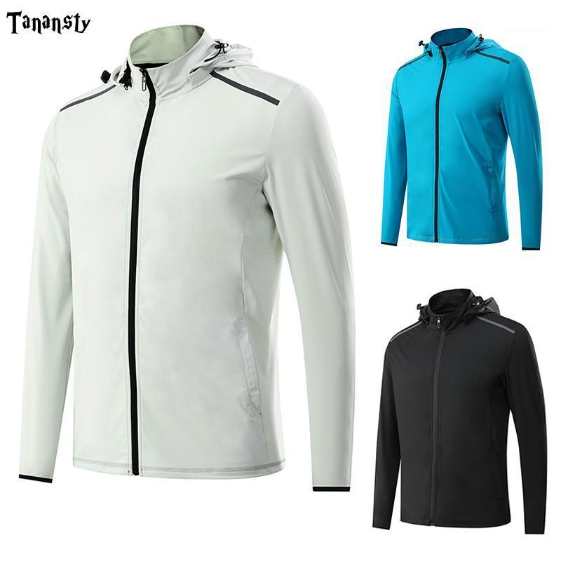 

Men' Running Jackets Hoodies Zipper Sport sports jacket men workout Fitness Training Sweat Gym Clothes long sleeve sweats1, White jacket
