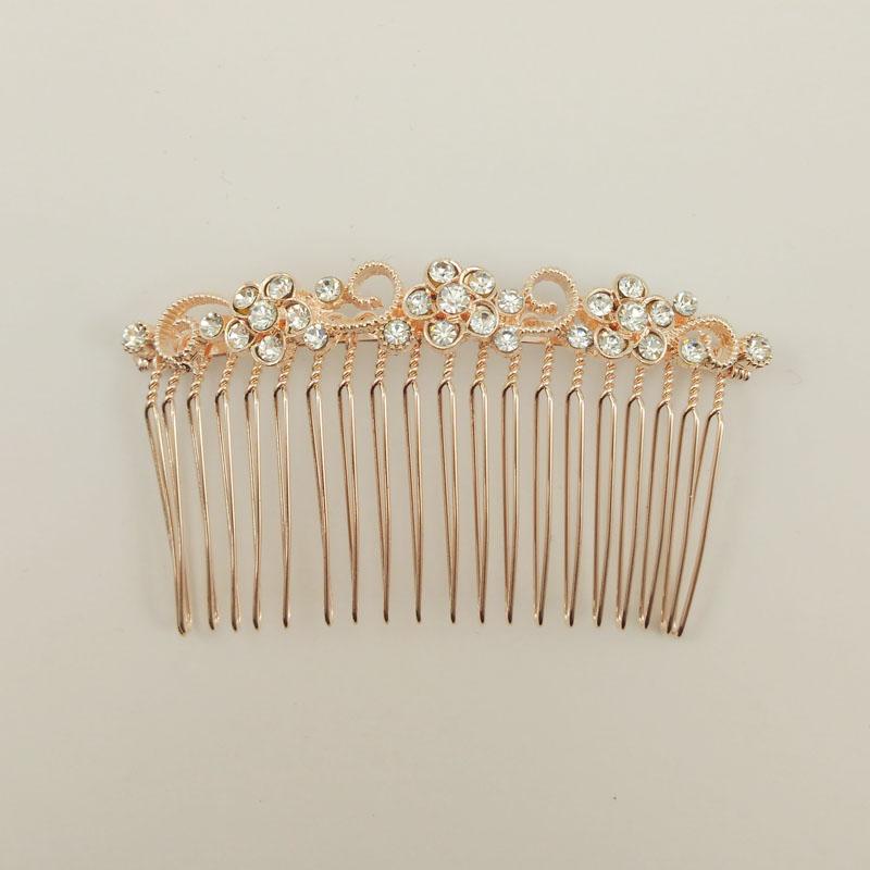 

Hot sale ,wintersweet style of elegant Hair jewelry ,Use of imitation glass drill pattern.DIY comb for women,girls-SC0017