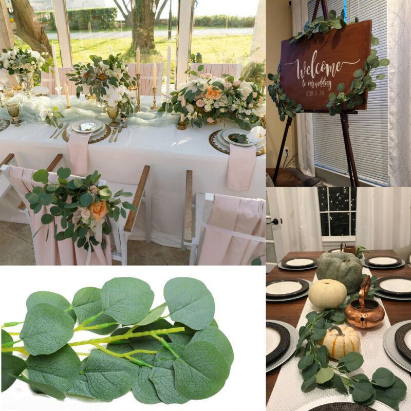 

New Fashion Artificial Eucalyptus Vine Garland Rattan Wedding Party Home Garden Decoration1