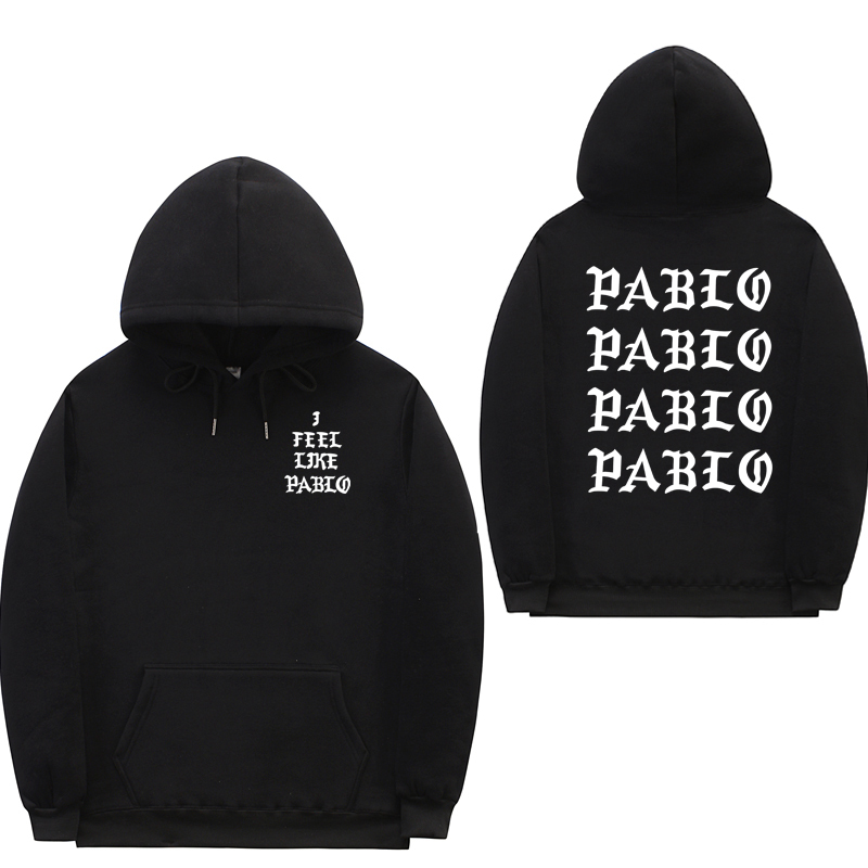 

I Feel Like Paul Pablo Kanye West sweat homme hoodies men Sweatshirt Hoodies Hip Hop Streetwear Hoody pablo hoodie C1011, Orange ms110