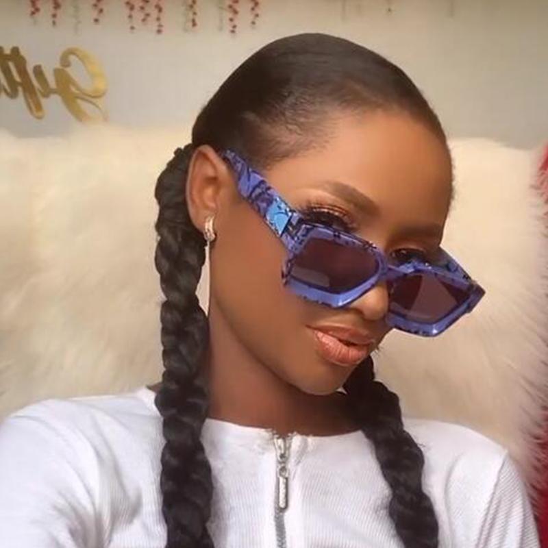 

Sunglasses Fashion Design Women Squrare 2021 Men Retro Small Frame Sun Glasses Female Shades Gradient Goggles UV400