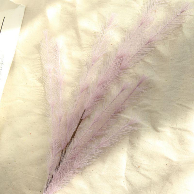 

10PCS Hairy Grass Simulation Flower Bouquet Artificial Plants Wedding Plants Fake Flowers Home Garden Party Decorations1