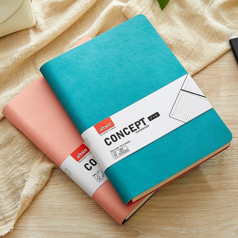 

Soft Cover Thick Creative Notebook Diary Squared Journal1