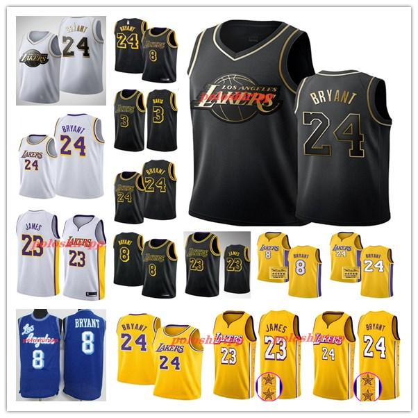 

NCAA Los Angeles Lakers LeBron James 23 jersey 2020 Mens 3 Davis City Stitched Basketball Jerseys Edition Cheap, Black