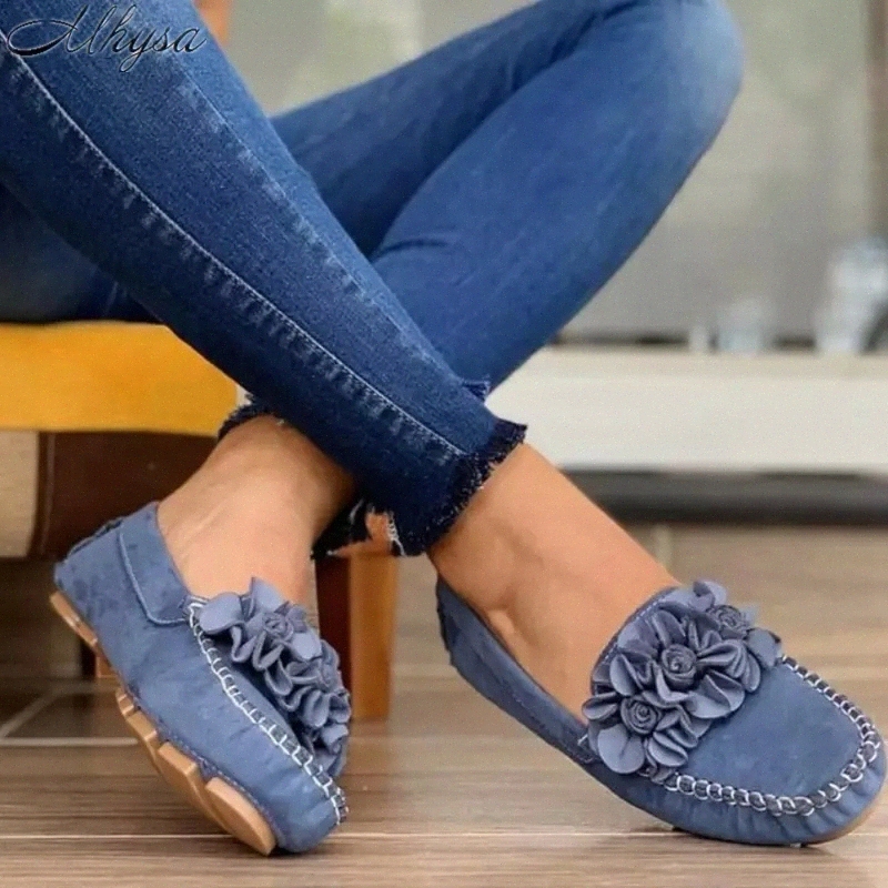 

2020 New Fashion Women Flats Leather Shoes Woman Soft Boat Shoes for Women Flats Ladies Loafers Non-Slip Casual #gu17