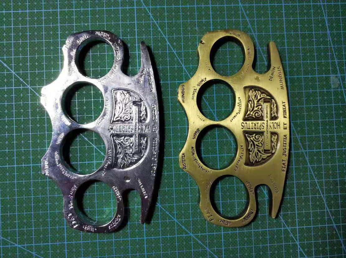 

Glass fiber tiger finger four finger hand brace hand buckle boxing set self defense weapon ring ring ring legal self defense fighting 258