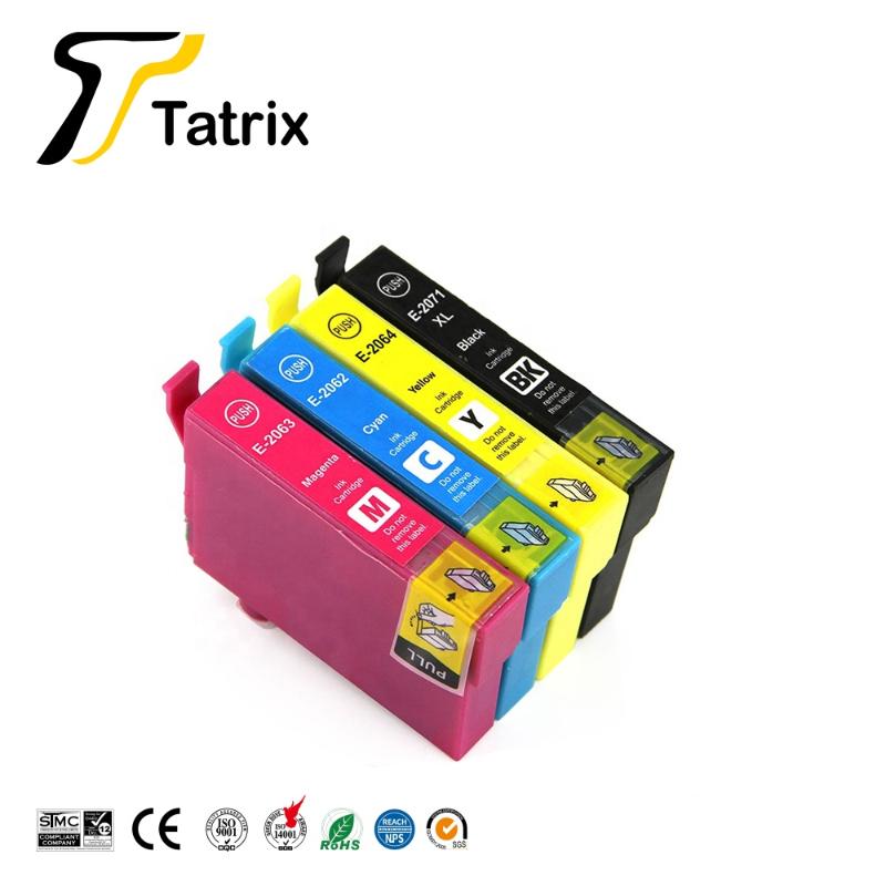 

Tatrix T2061- 4 T2071 Compatible Ink Cartridge T207120-AL T206120-AL T206220-AL T206320-AL T206420-AL for XP-2101