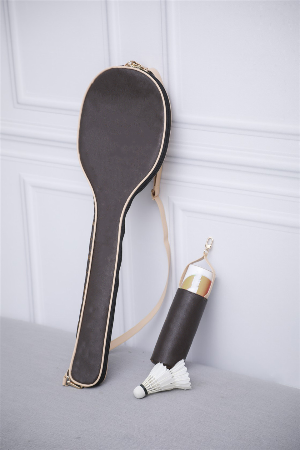 

ILIVI Quality Spalding Leather Badminton Rackets Bag Cover Lightweight Home Professional Training