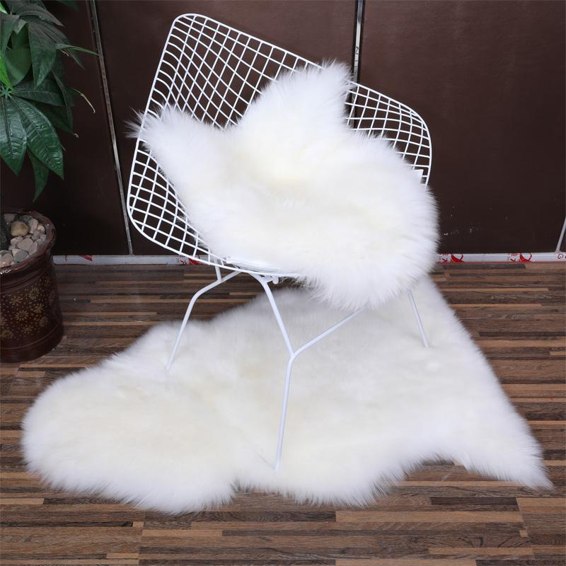 

Australian wool carpet sofa cushion living room bedroom bed pure wool rug blanke whole sheep window chair cushion soft tapete