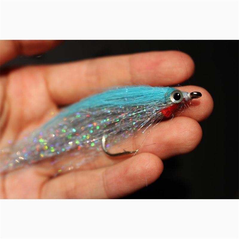

Tigofly 10 pcs 10 colors 1/0 4cm High Carbon Hook Holo Silver Salmon Trout Sea Bass Steelhead Minnow Fly Fishing Flies Lure Set 201031
