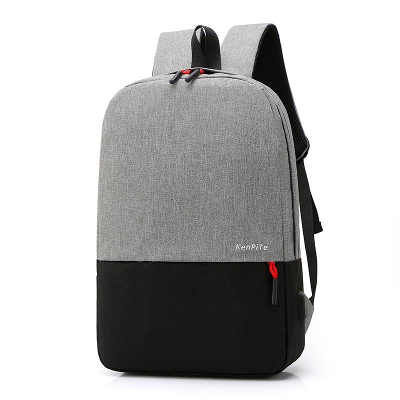 

Backpack Men School Student Bag For Teenager Brand Large Capacity Travel Bags Male Casual USB Laptop Backpacks High Quality Bags, Black