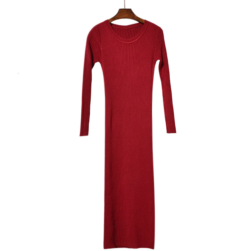 

2021 New Elegant Long Sleeve Ol High-neck Sweater Women Thick Knit Autumn Winter Female Slim Basic Dress Casual 9t5t, Gray