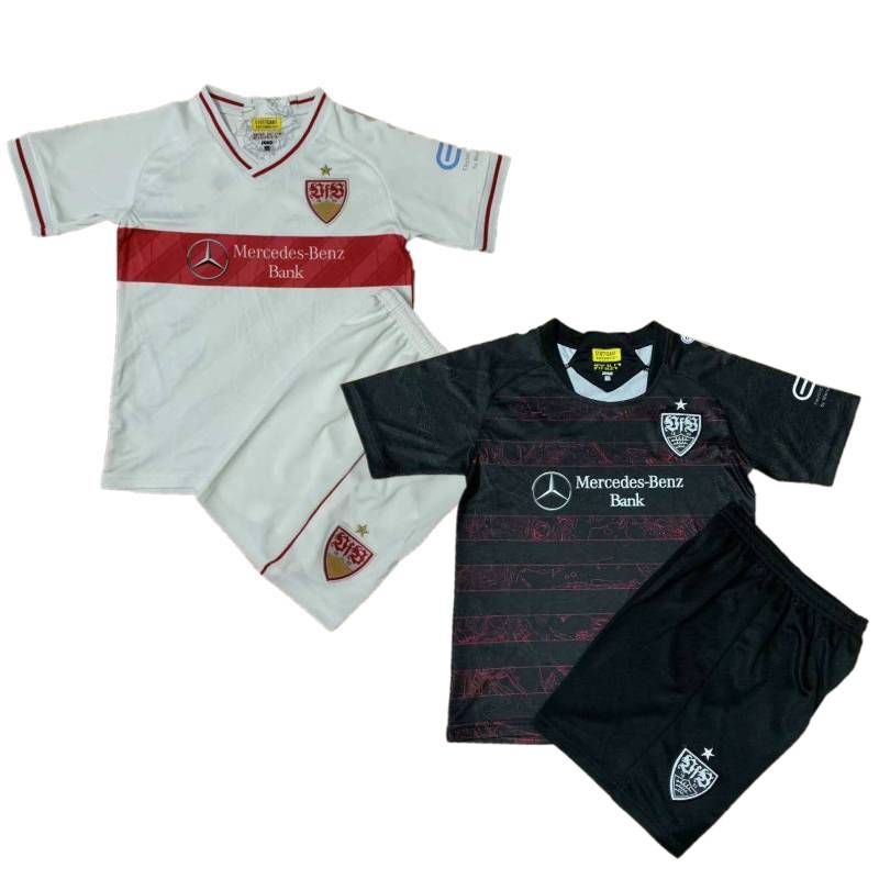 

2020/21 VfB Stuttgart Kids Kit Child 2021 #10 DIDAVI CASTRO Soccer Shirt #14 WAMANGITUKA KALAJDZIC Football Uniform, Home