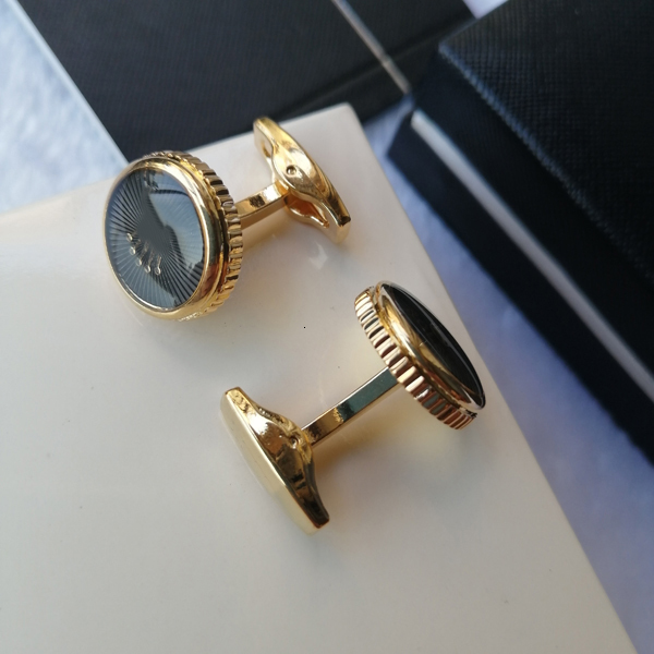 

Luxury rol shirt cuff with box brand jewelry copper Cufflinks wholesale men's business gifts, Silver
