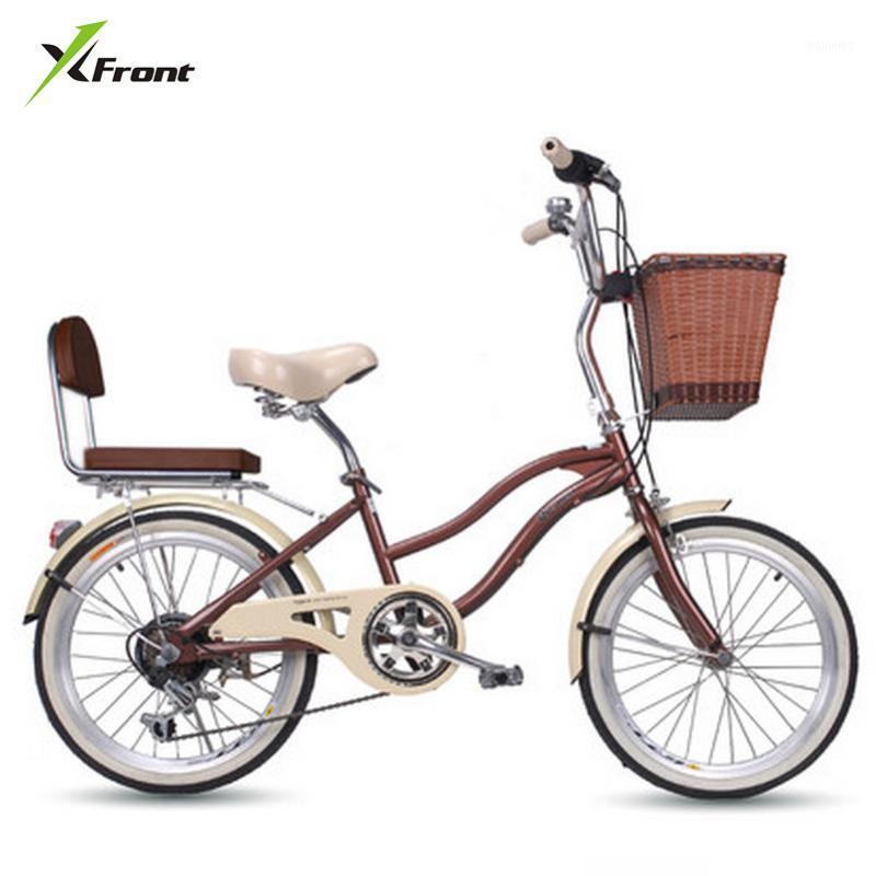 

New Brand 20 inch carbon steel frame 6 speed lady's bike outdoor sport Portable children women's bicicletas V/disc brake bicycle1